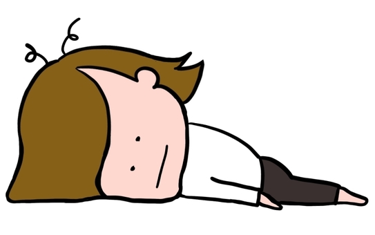 Person showing signs of fatigue and burnout indicating the body needs a reset and recovery